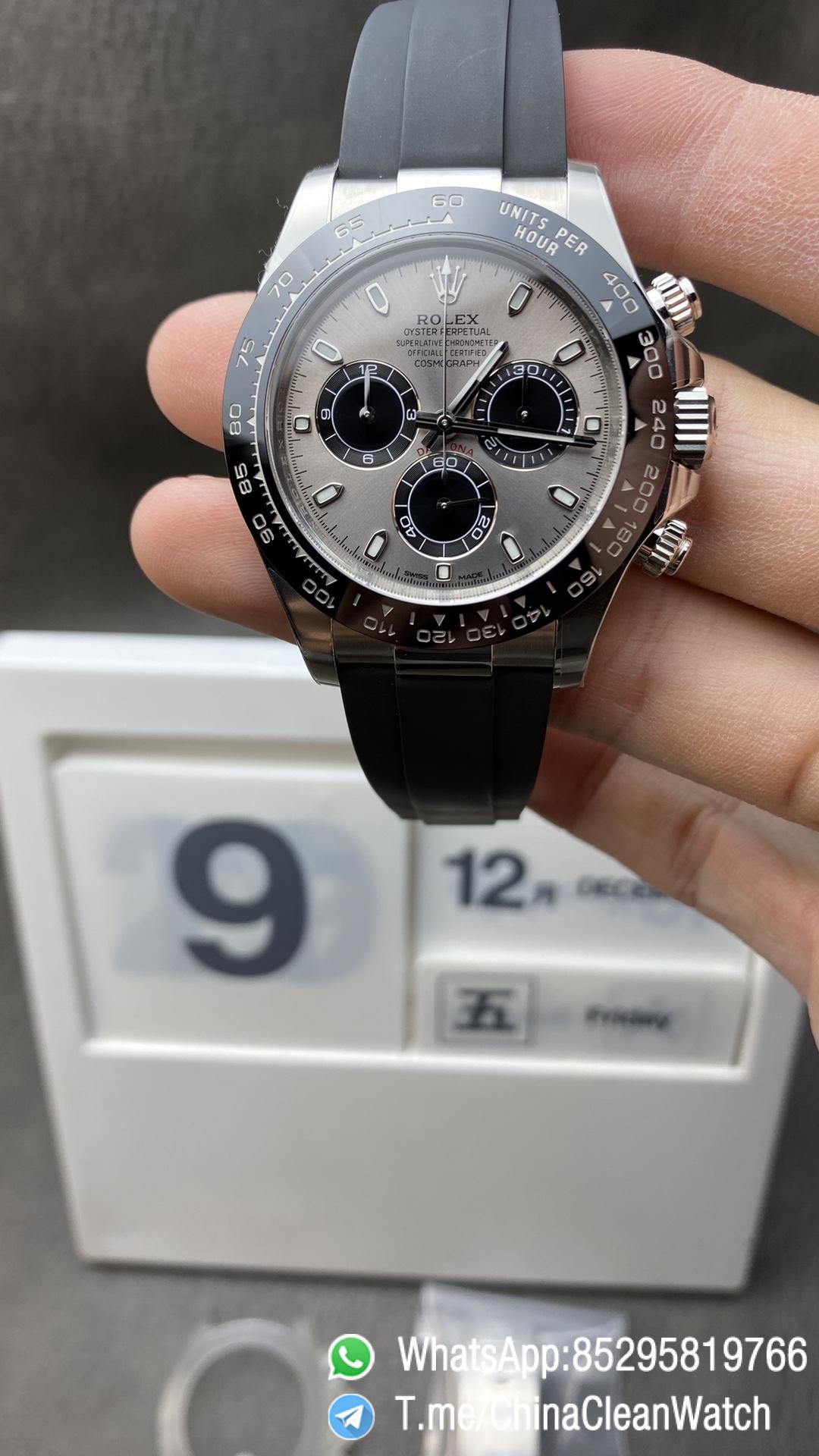 Clean Factory Watch Daytona 116519 904L Stainless Steel Case and Bracelet Gray Dial SA4130 Clean Factory Watch Daytona 116519 904L Stainless Steel Case and Bracelet Gray Dial SA4130