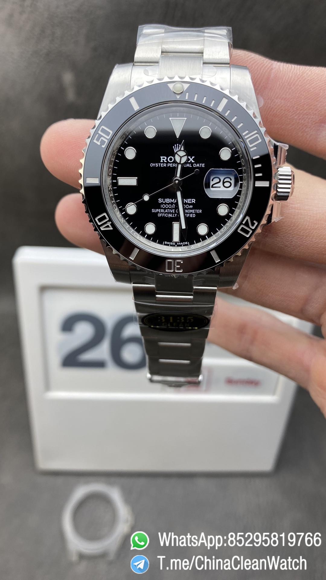 Clean Watch Rolex Submariner Date 116610LN Black Dial Black Ceramic Bezel 904L Steel Case Oyster Bracelet SA3135 Movement Clean Watch Rolex Submariner Date 116610LN Black Dial Black Ceramic Bezel 904L Steel Case Oyster Bracelet SA3135 Movement