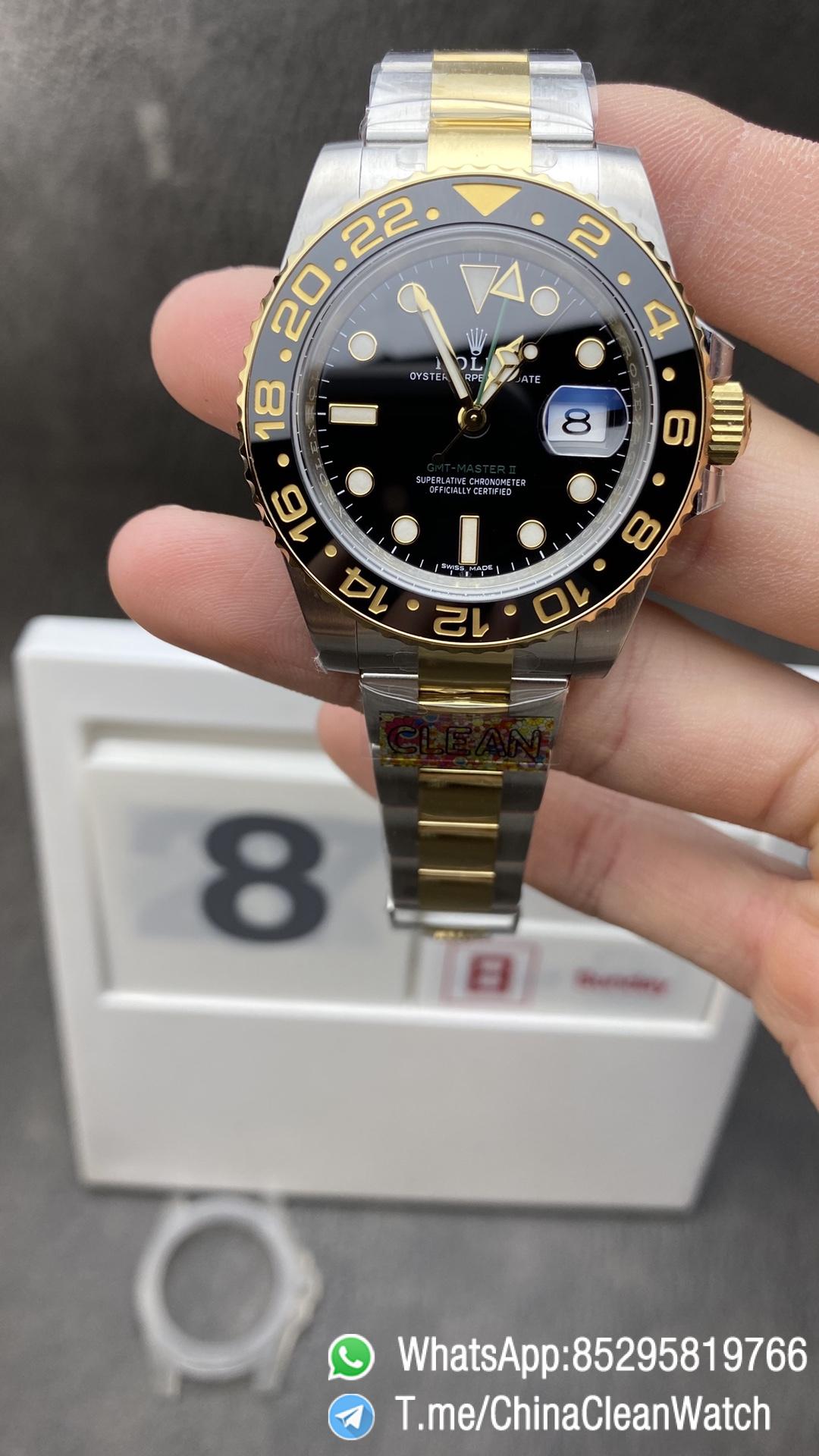 CF Rolex GMT Master II 116713LN Black Dial CF Rolex GMT Master II 116713LN Black Dial