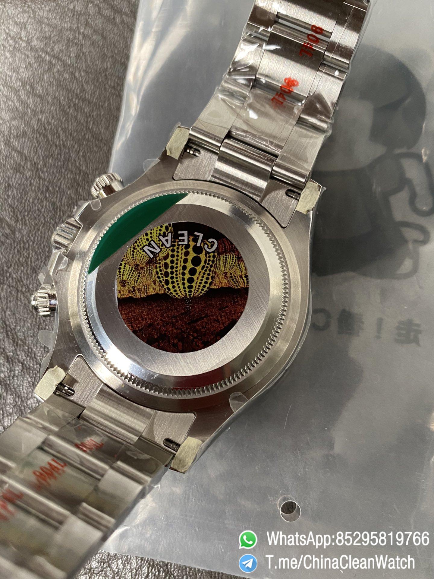 Clean Factory Watch Rolex Daytona Panda 126500LN White Dial Black Cerachrom Bezel 904L Oystersteel SH4131 Movement 07 Clean Factory Watch Rolex Daytona Panda 126500LN White Dial Black Cerachrom Bezel 904L Oystersteel SH4131 Movement 07