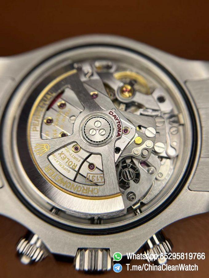 Clean Factory Watch Rolex Daytona Panda 126500LN White Dial Black Cerachrom Bezel 904L Oystersteel SH4131 Movement 13