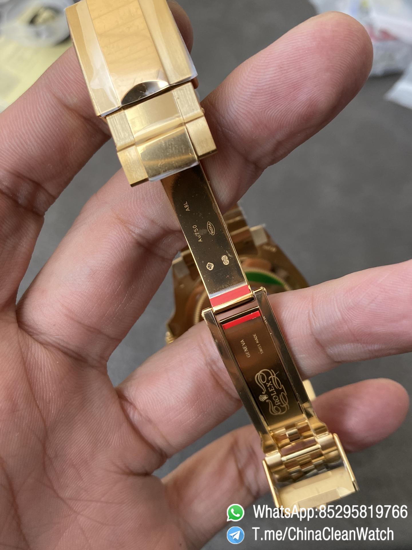 CF Rolex Clean Factory GMT Master II 126718GRNR Full Yellow Gold Black Grey Bezel Black Dial Jubilee Bracelet DD3285 Movement 09 CF Rolex Clean Factory GMT Master II 126718GRNR Full Yellow Gold Black Grey Bezel Black Dial Jubilee Bracelet DD3285 Movement 09