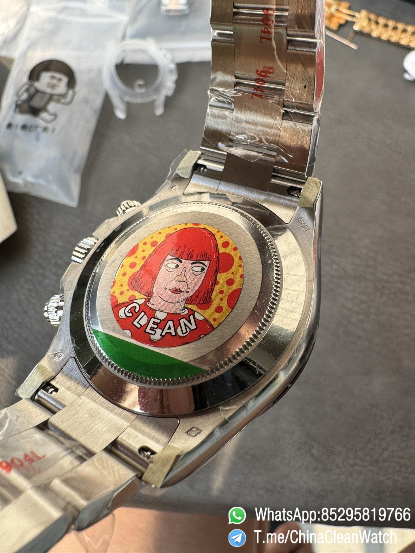 Clean Factory Watch Rolex Daytona 116506 Ice Blue Dial Stick Markers 904L Steel Case Bracelet DD4130 Movement 07 Clean Factory Watch Rolex Daytona 116506 Ice Blue Dial Stick Markers 904L Steel Case Bracelet DD4130 Movement 07