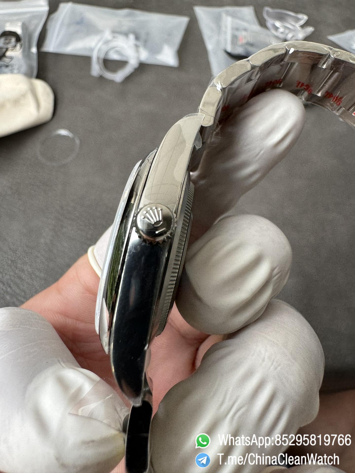 Clean Factory Oyster Perpetual 124300 CF OP Watch 41mm 904L Steel Celebration Dial VR3230 05 Clean Factory Oyster Perpetual 124300 CF OP Watch 41mm 904L Steel Celebration Dial VR3230 05