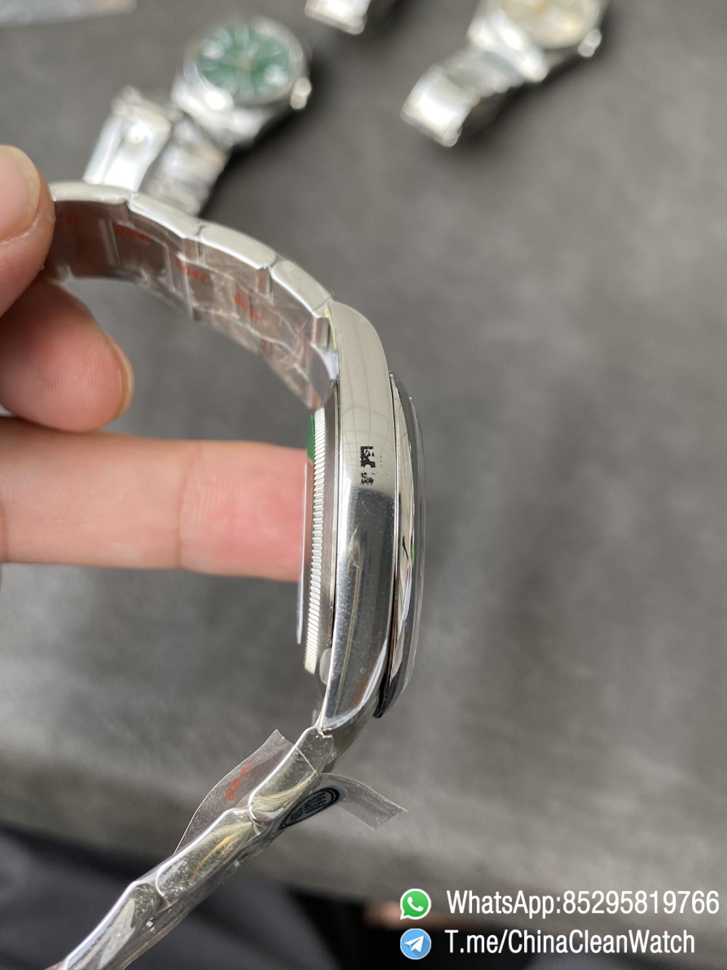 Clean Factory Rolex Oyster Perpetual 124300 CP OP 41mm Green Dial 904L Steel VR3230 Movement 06 Clean Factory Rolex Oyster Perpetual 124300 CP OP 41mm Green Dial 904L Steel VR3230 Movement 06