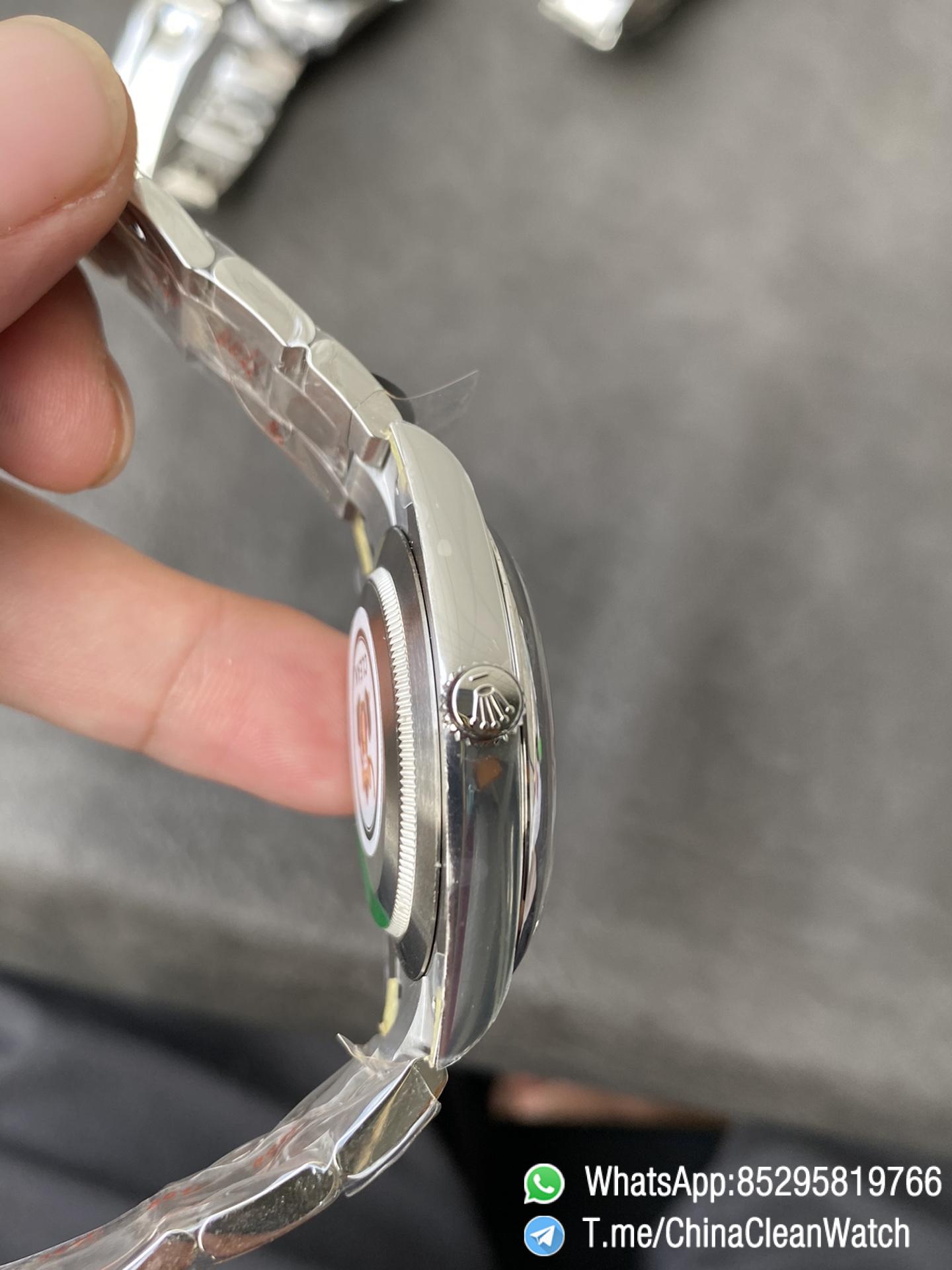 Clean Factory Rolex Oyster Perpetual 124300 CP OP 41mm Green Dial 904L Steel VR3230 Movement 07 Clean Factory Rolex Oyster Perpetual 124300 CP OP 41mm Green Dial 904L Steel VR3230 Movement 07