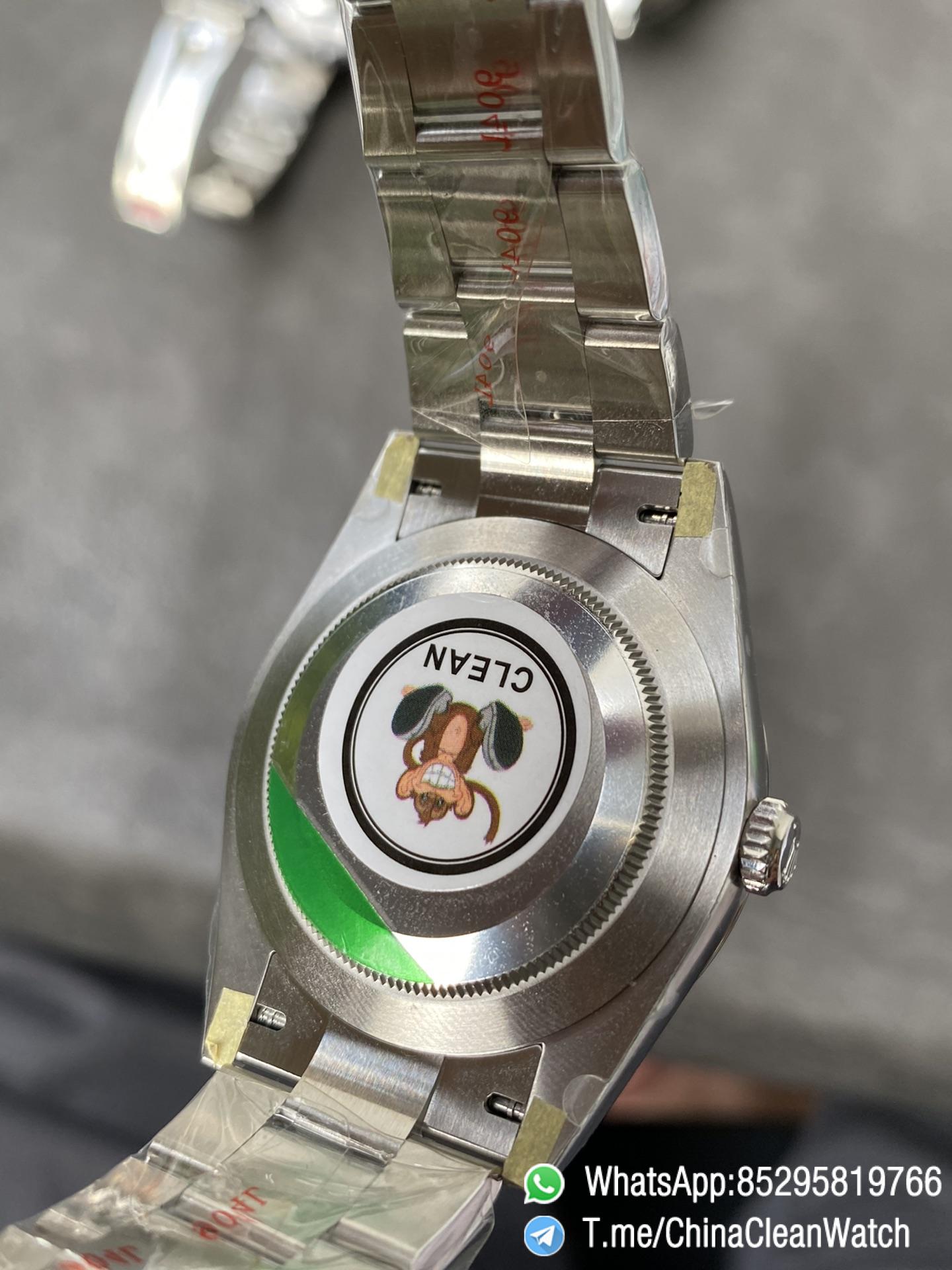Clean Factory Rolex Oyster Perpetual 124300 CP OP 41mm Green Dial 904L Steel VR3230 Movement 08 Clean Factory Rolex Oyster Perpetual 124300 CP OP 41mm Green Dial 904L Steel VR3230 Movement 08