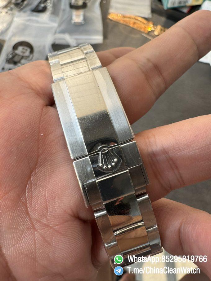 Clean Factory Watch CF DateJust 41mm 126334 904L Steel Grey Dial with Diamonds Markers on Jubilee Bracelet VR3235 Movement 06
