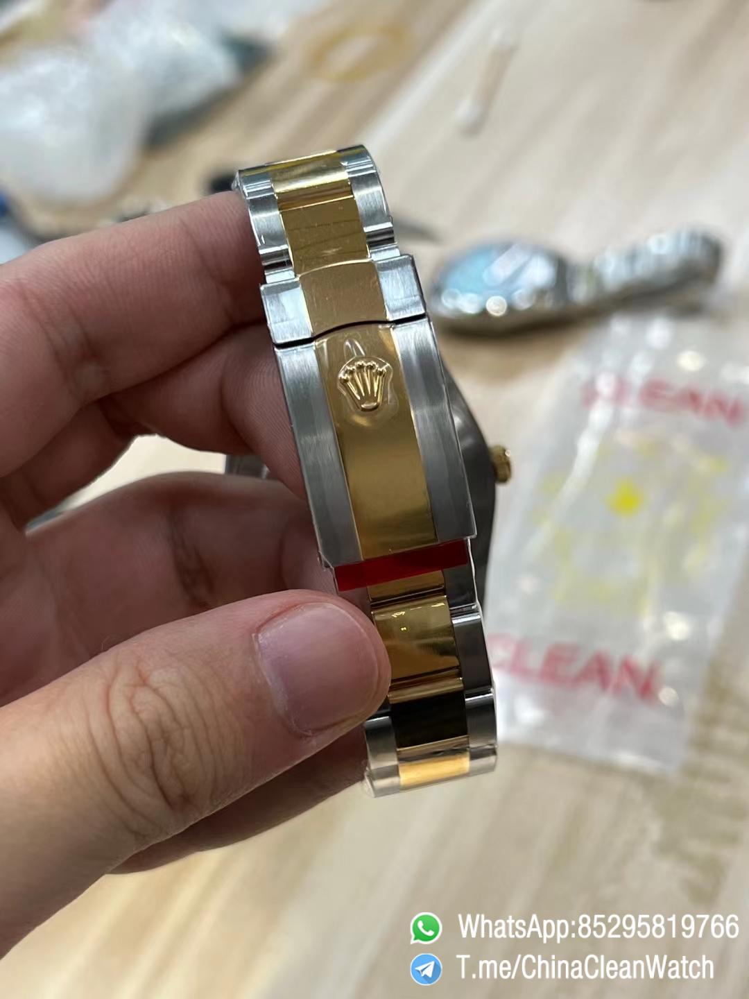 Clean Factory Watches Rolex DateJust 41mm m126333 0021 Yellow Gold Motif Dial Oyster Bracelet 3235 Movement 07 Clean Factory Watches Rolex DateJust 41mm m126333 0021 Yellow Gold Motif Dial Oyster Bracelet 3235 Movement 07