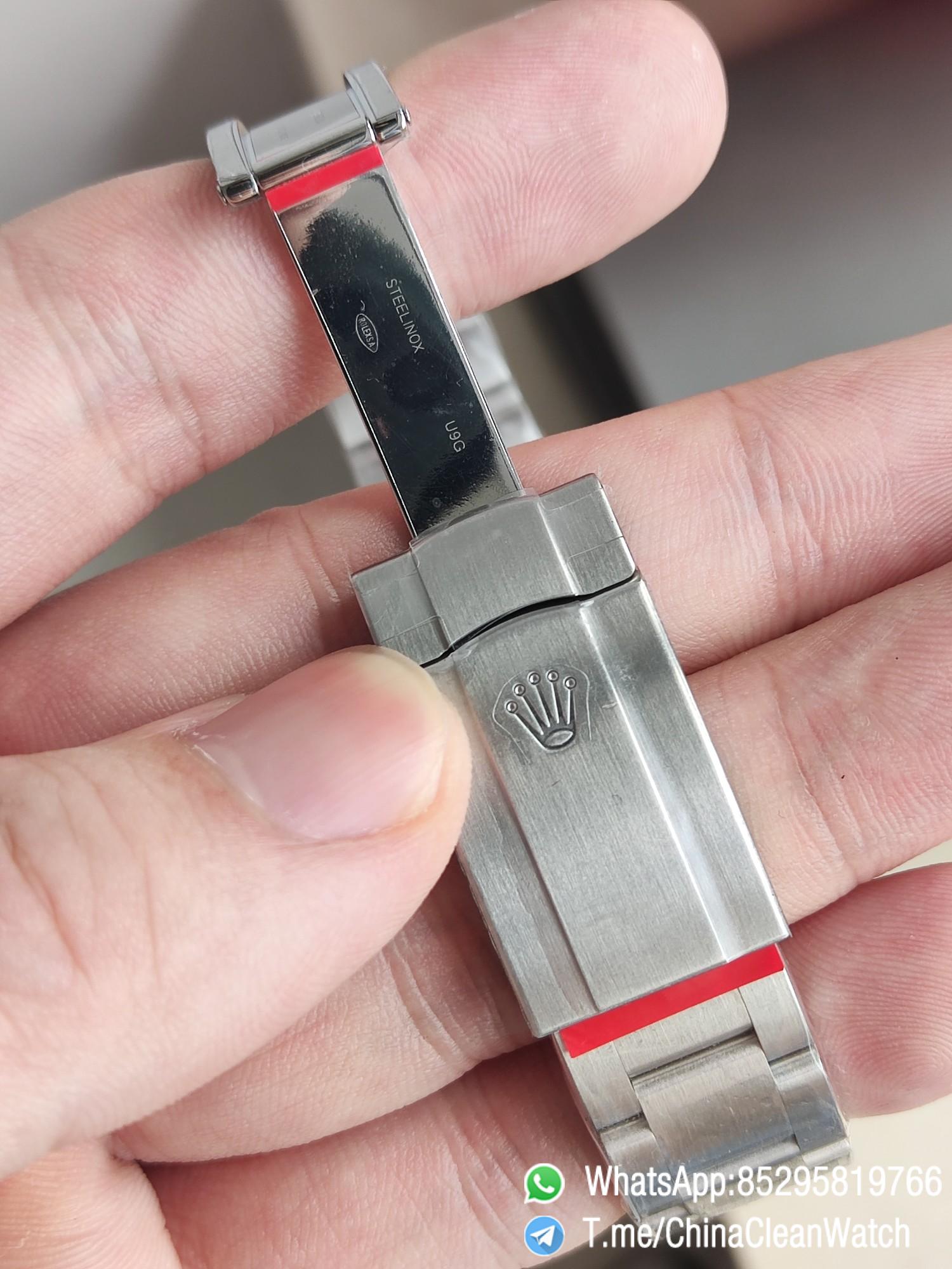 Clean Factory Watches Rolex Oyster Perpetual CF OP 124300 41mm 904L Stainless Steel Red Dial VR3230 08 Clean Factory Watches Rolex Oyster Perpetual CF OP 124300 41mm 904L Stainless Steel Red Dial VR3230 08