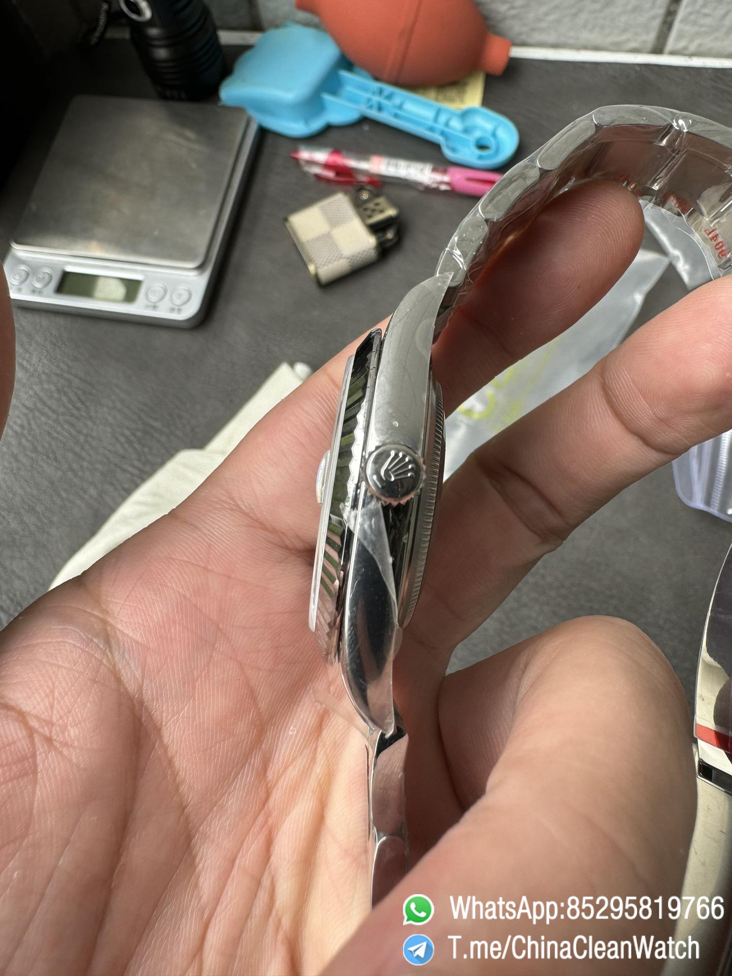 Clean Factory Rolex DateJust 41 126334 0013 Grey Dial on Oyster Bracelet Superclone 3235 Movement 03 Clean Factory Rolex DateJust 41 126334 0013 Grey Dial on Oyster Bracelet Superclone 3235 Movement 03