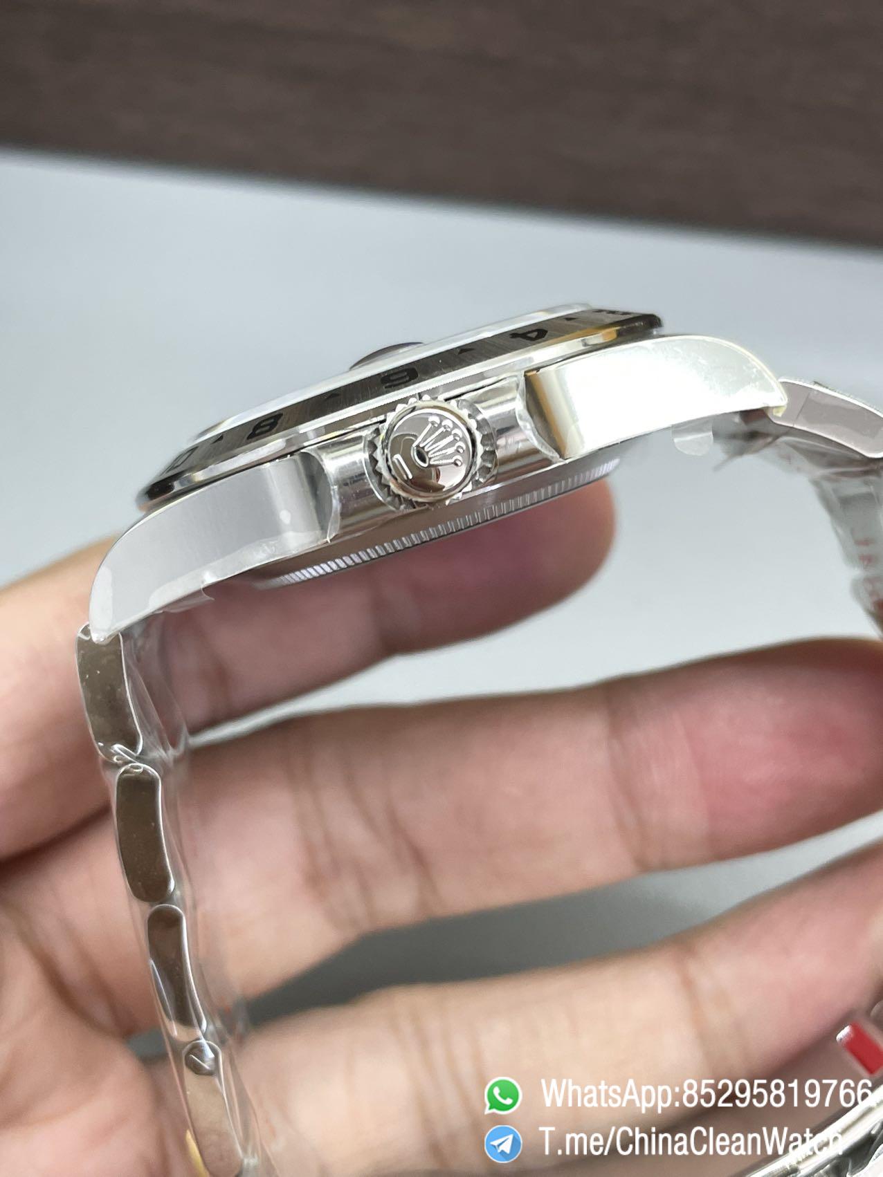 Clean Factory Watch Explorer II 226570 Black Dial 904L steel GMT Orange Arrow shaped Hand DanDong 3285 Movement 04 Clean Factory Watch Explorer II 226570 Black Dial 904L steel GMT Orange Arrow shaped Hand DanDong 3285 Movement 04