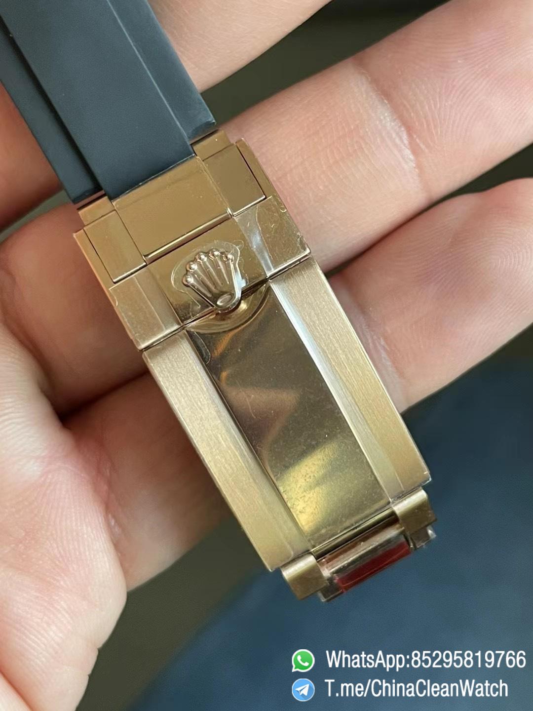 Clean Factory Daytona 116515LN Rose Gold Case Chocolate Dial with Black Number Markers Blacek Ceramic Bezel DD4130 Oysterflex Strap 08 Clean Factory Daytona 116515LN Rose Gold Case Chocolate Dial with Black Number Markers Blacek Ceramic Bezel DD4130 Oysterflex Strap 08