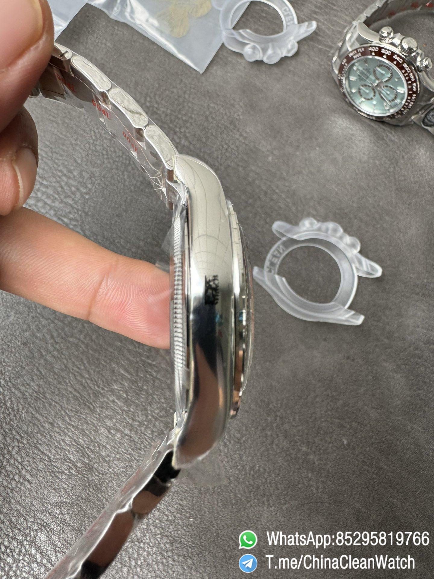 Clean Factory Daytona 126506 ICE Blue Dial Brown Ceramic Bezel SH4131 Movement 72 Hours Power Reserve 09 Clean Factory Daytona 126506 ICE Blue Dial Brown Ceramic Bezel SH4131 Movement 72 Hours Power Reserve 09