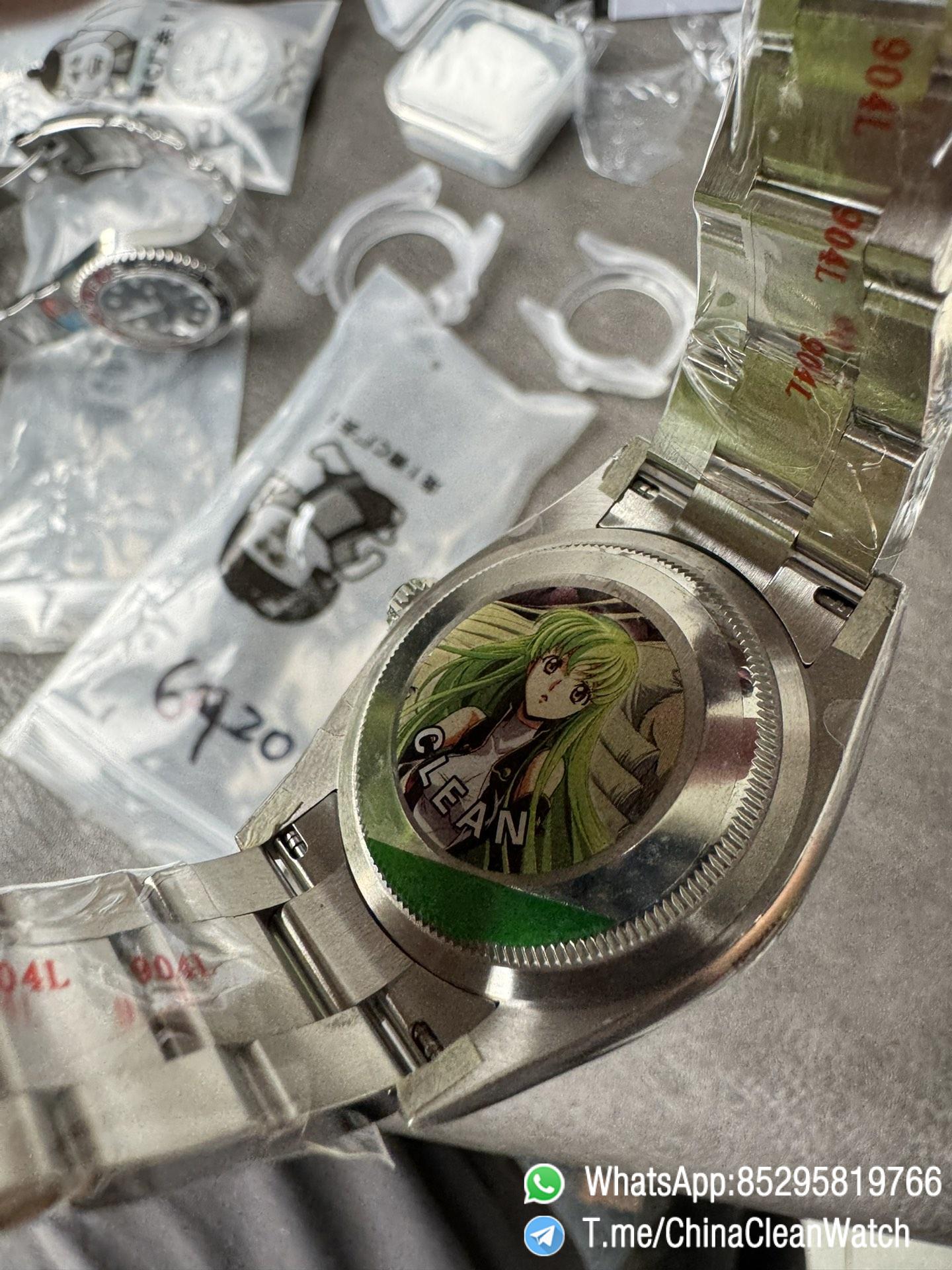 Clean Factory Oyster Perpetual 126000 36mm 904L Steel Black Dial VR3230 Movement 08 Clean Factory Oyster Perpetual 126000 36mm 904L Steel Black Dial VR3230 Movement 08