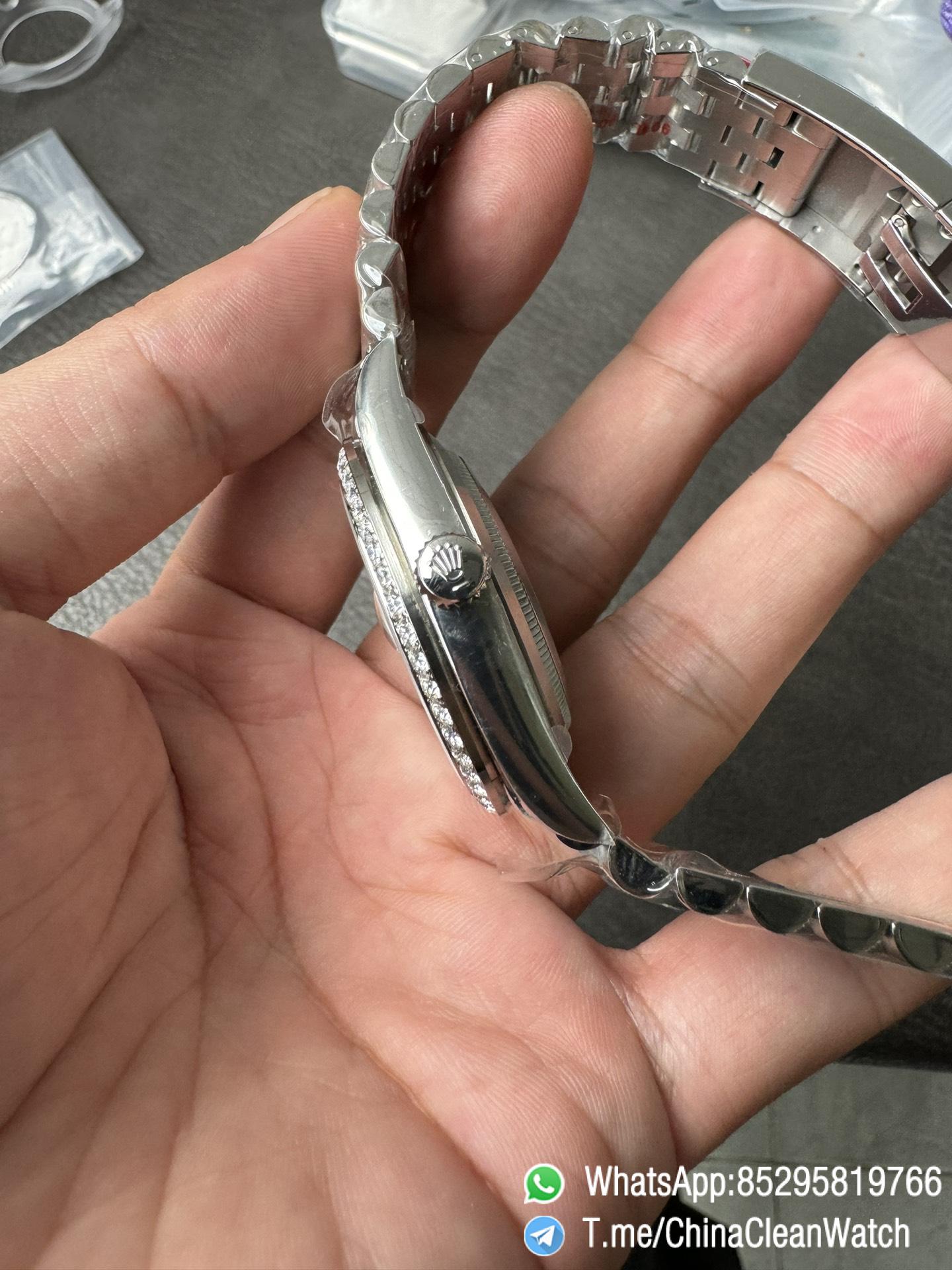 Clean Factory Rolex Datejust 126334 41mm MOP Dial Diamonds Bezel 904L Steel Jubilee Bracelet SH3235 Movement 06 Clean Factory Rolex Datejust 126334 41mm MOP Dial Diamonds Bezel 904L Steel Jubilee Bracelet SH3235 Movement 06