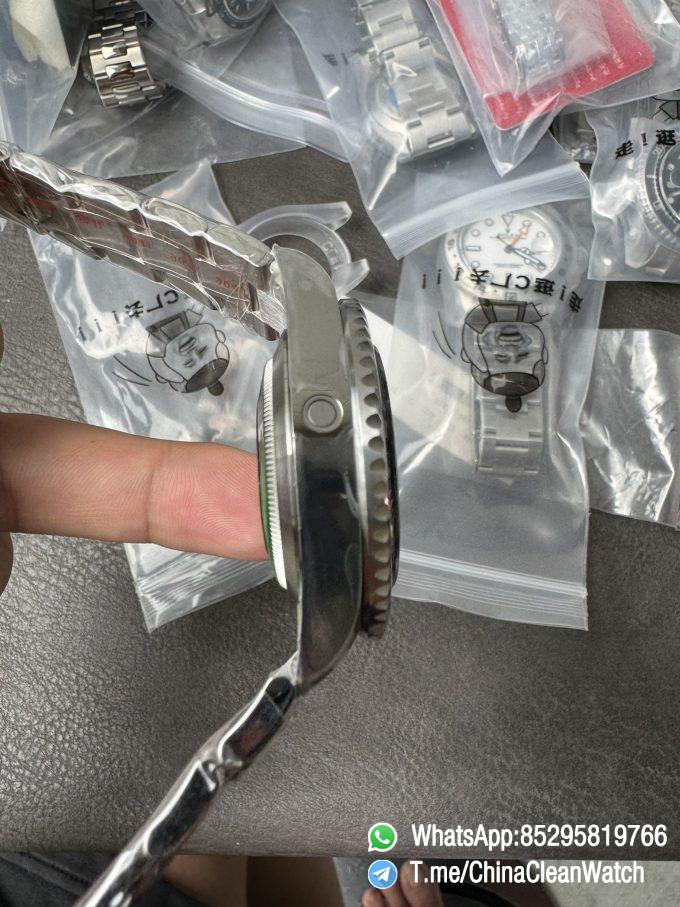 Clean Factory Rolex Sea Dweller 126600 Single Red 904L Steel Case and Bracelet SH3235 Movement 06