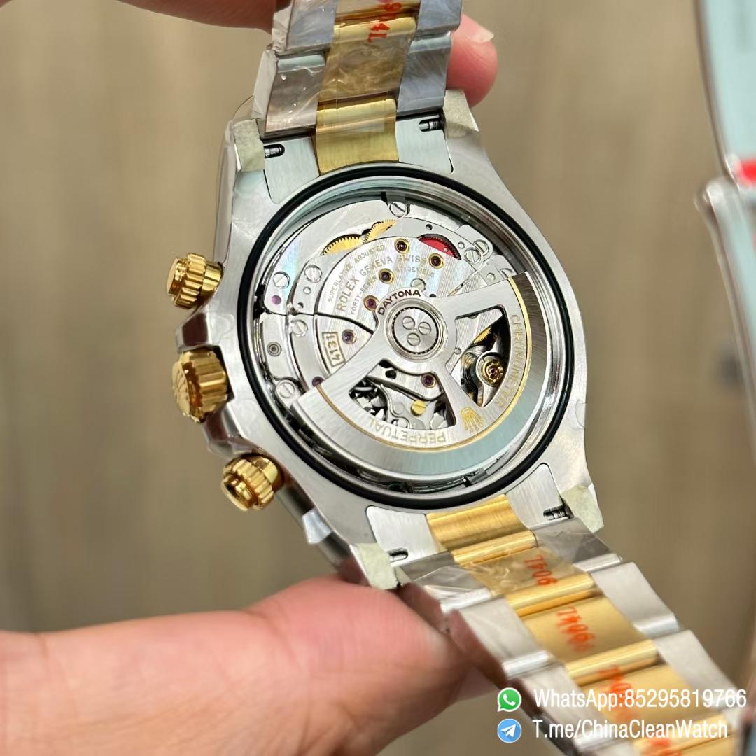 Clean Factory Daytona 126503 Two Tone Yellow Gold Steel Bracelet White Dial with Gold Eye Sub Dial SH4131 Movement 05 Clean Factory Daytona 126503 Two Tone Yellow Gold Steel Bracelet White Dial with Gold Eye Sub Dial SH4131 Movement 05