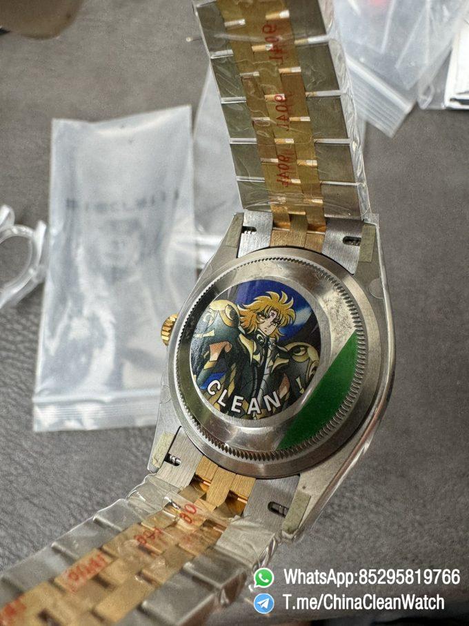 Clean Factory Rolex Datejust 36mm 126233 Yellow Gold Dial with Stick Markers Two Tone Yellow Gold Oystersteel Strap 07