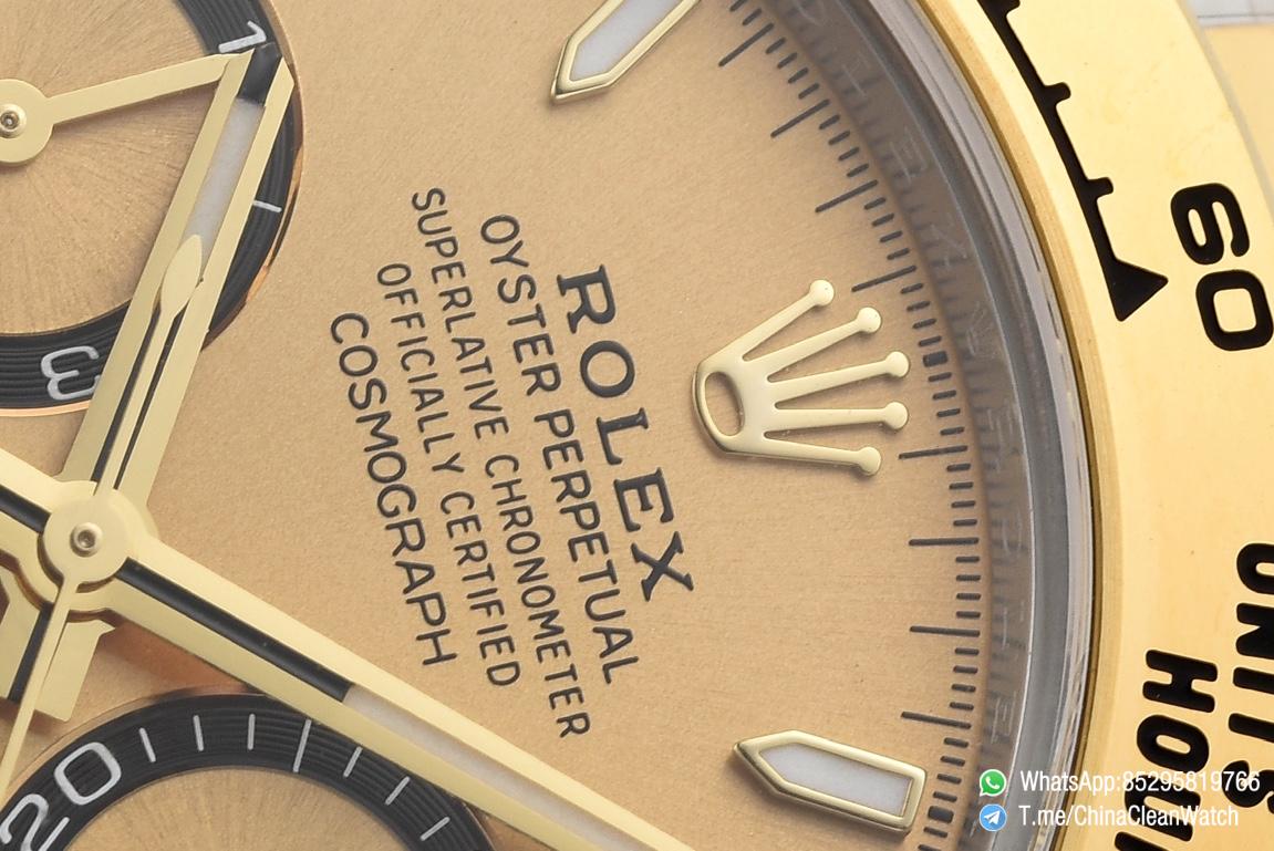 Clean Factory Daytona 126503 Golden Black Counter Ring Dial Oystersteel and Yellow Gold Bracelet Yellow Gold Bezel SH4131 Movement 04 Clean Factory Daytona 126503 Golden Black Counter Ring Dial Oystersteel and Yellow Gold Bracelet Yellow Gold Bezel SH4131 Movement 04