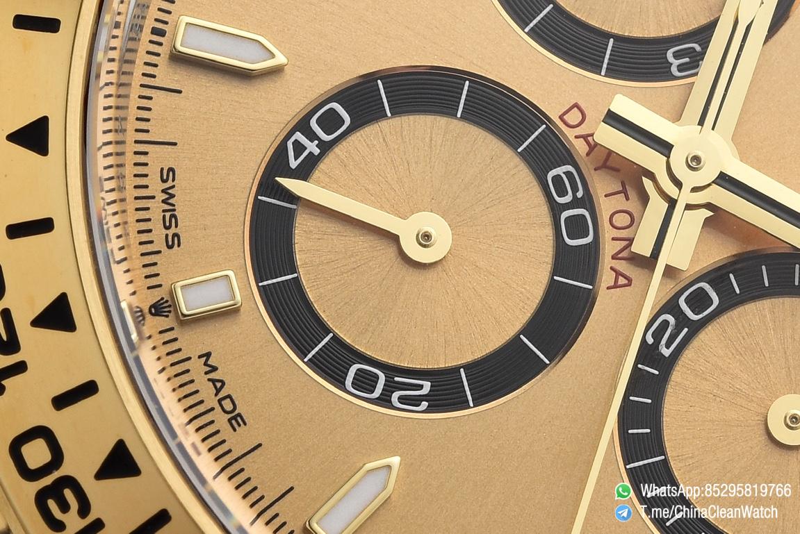 Clean Factory Daytona 126503 Golden Black Counter Ring Dial Oystersteel and Yellow Gold Bracelet Yellow Gold Bezel SH4131 Movement 05 Clean Factory Daytona 126503 Golden Black Counter Ring Dial Oystersteel and Yellow Gold Bracelet Yellow Gold Bezel SH4131 Movement 05