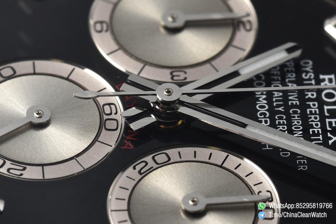 Clean Factory Daytona 126509 Black and Steel Set with Diamonds Dial Oystersteel Bracelet SH4131 Movement 05 Clean Factory Daytona 126509 Black and Steel Set with Diamonds Dial Oystersteel Bracelet SH4131 Movement 05