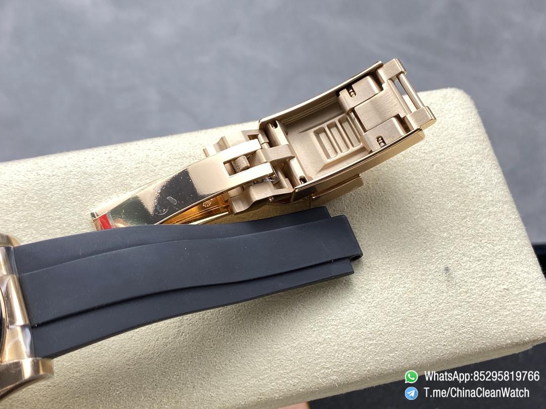 Clean Factory Daytona 126515LN 18K Rose Gold Plated Case Black and Rose Gold Dial Oysterflex Strap SH4131 09 Clean Factory Daytona 126515LN 18K Rose Gold Plated Case Black and Rose Gold Dial Oysterflex Strap SH4131 09