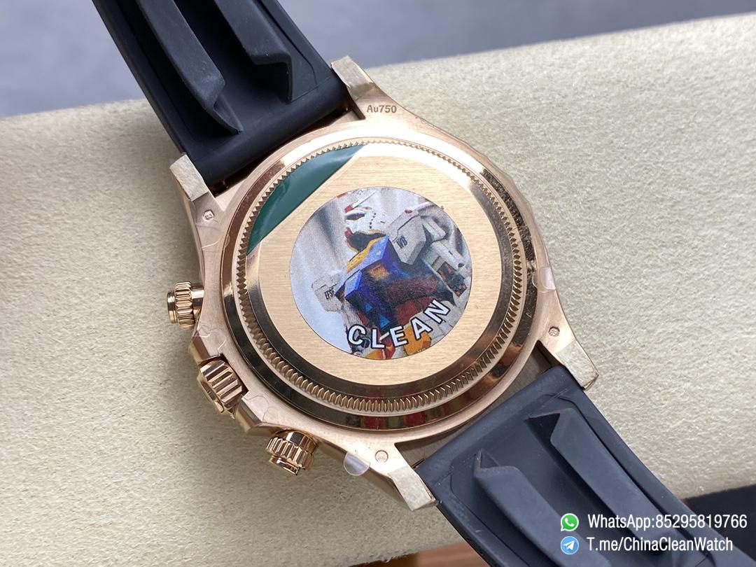 Clean Factory Rolex Daytona 126515LN Black Dial with Diamonds Markers 18K Rose Gold Case Oysterflex Strap SH4131 Movement 07 Clean Factory Rolex Daytona 126515LN Black Dial with Diamonds Markers 18K Rose Gold Case Oysterflex Strap SH4131 Movement 07