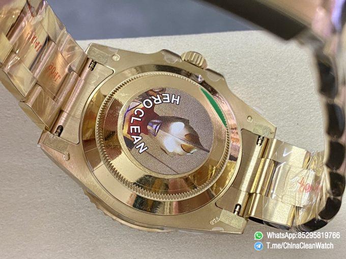 VS Factory Submariner 116618LN 40mm Black Dial Ceramic Bezel Full Yellow Gold Case Oyster Bracelet DanDong 3135 Movement 07