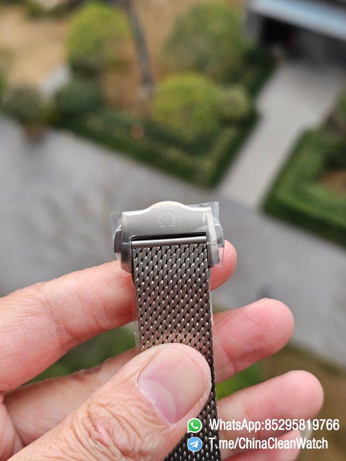 VSF Omega Seamaster 300 No Time to Die James Bond Titanium Case Titanium Mesh Bracelet A8806 Cal.8806 09