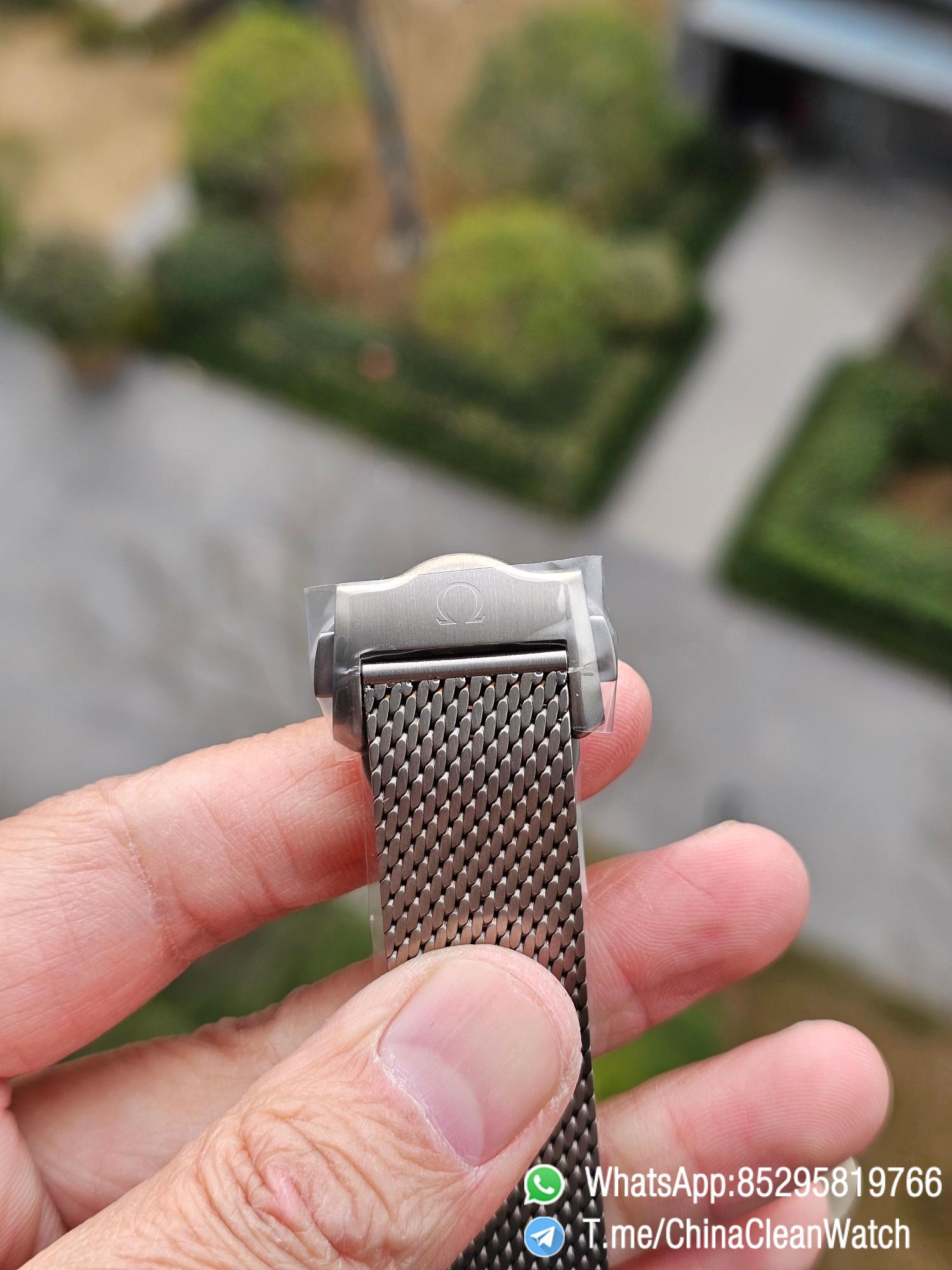 VSF Omega Seamaster 300 No Time to Die James Bond Titanium Case Titanium Mesh Bracelet A8806 Cal.8806 09 VSF Omega Seamaster 300 No Time to Die James Bond Titanium Case Titanium Mesh Bracelet A8806 Cal.8806 09