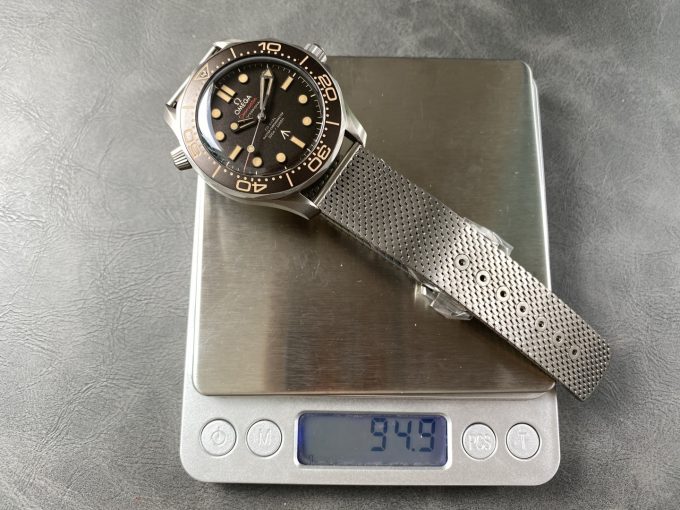VSF Omega Seamaster 300 No Time to Die James Bond Titanium Case Titanium Mesh Bracelet A8806 Cal.8806 10