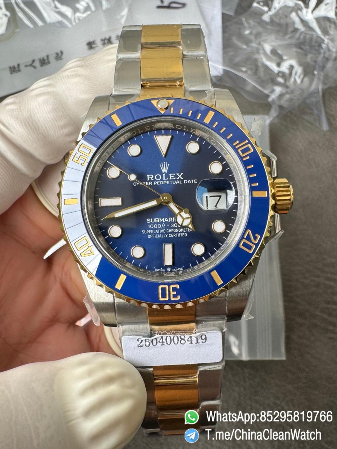 Clean Factory Watch Submariner 126613LB 41mm Blue Dial Blue Ceramic Bezel Wrapped 18K Yellow Gold Case and Oyster Bracelet SH3235 Movement 00 Clean Factory Watch Submariner 126613LB 41mm Blue Dial Blue Ceramic Bezel Wrapped 18K Yellow Gold Case and Oyster Bracelet SH3235 Movement 00