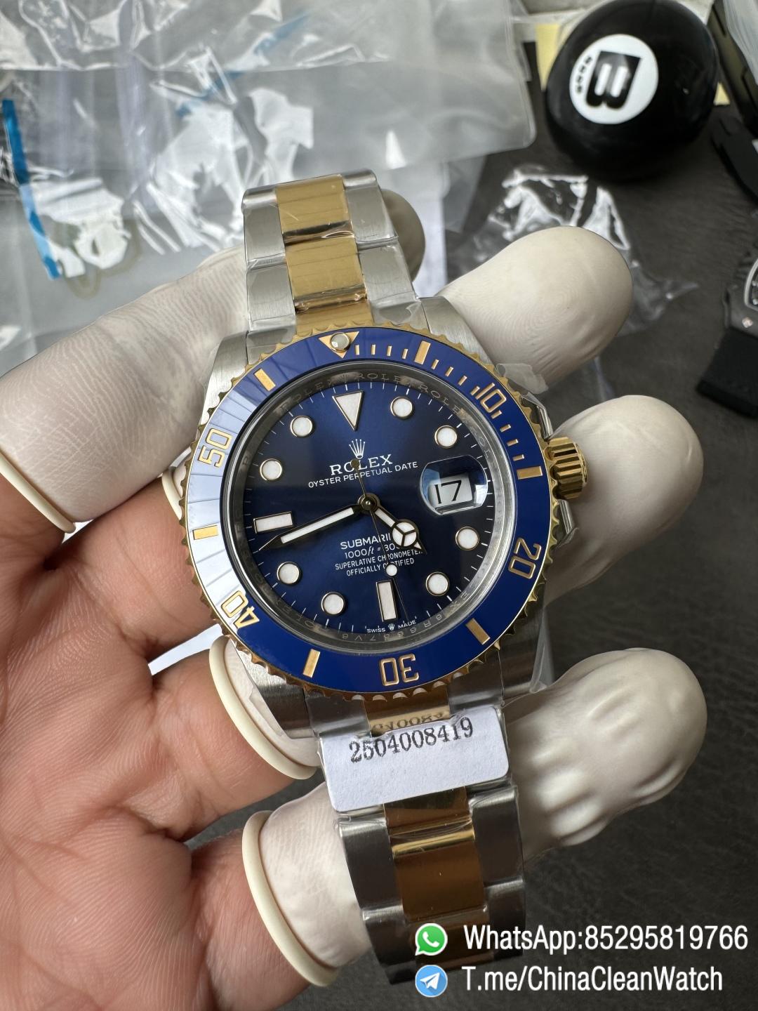 Clean Factory Watch Submariner 126613LB 41mm Blue Dial Blue Ceramic Bezel Wrapped 18K Yellow Gold Case and Oyster Bracelet SH3235 Movement 02 Clean Factory Watch Submariner 126613LB 41mm Blue Dial Blue Ceramic Bezel Wrapped 18K Yellow Gold Case and Oyster Bracelet SH3235 Movement 02
