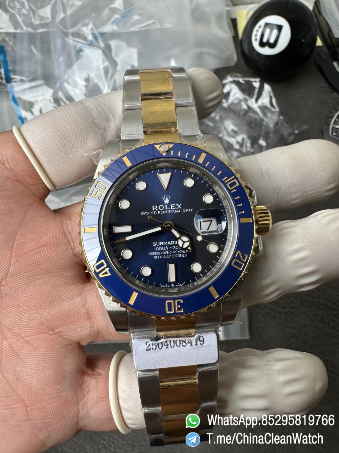 Clean Factory Watch Submariner 126613LB 41mm Blue Dial Blue Ceramic Bezel Wrapped 18K Yellow Gold Case and Oyster Bracelet SH3235 Movement 03 Clean Factory Watch Submariner 126613LB 41mm Blue Dial Blue Ceramic Bezel Wrapped 18K Yellow Gold Case and Oyster Bracelet SH3235 Movement 03