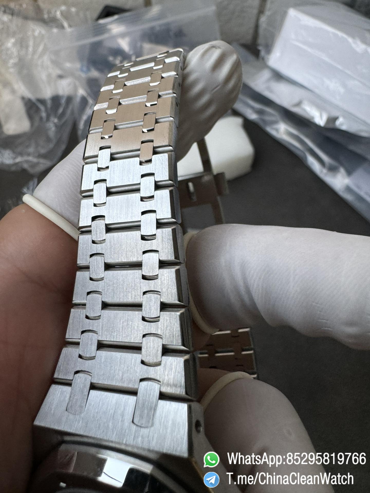 THB Factory Super Clone Royal Oak Openworked 15407 41mm Skeleton Dial Stainless Steel Case and Bracelet SA3132 V2 09 THB Factory Super Clone Royal Oak Openworked 15407 41mm Skeleton Dial Stainless Steel Case and Bracelet SA3132 V2 09