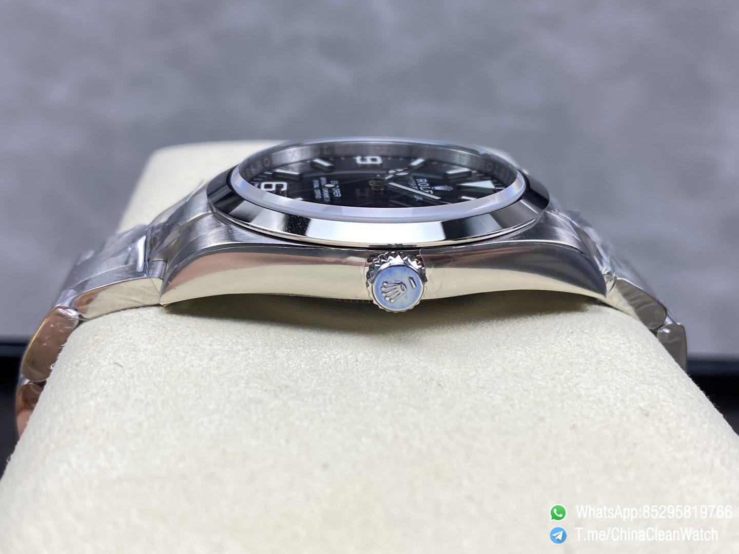 Clean Factory Watches Authorized Store C Factory Explorer 214270 39mm Black Dial 904L Stainless Steel Case and Oyster Bracelet 3132 Movement 06 Clean Factory Watches Authorized Store C Factory Explorer 214270 39mm Black Dial 904L Stainless Steel Case and Oyster Bracelet 3132 Movement 06