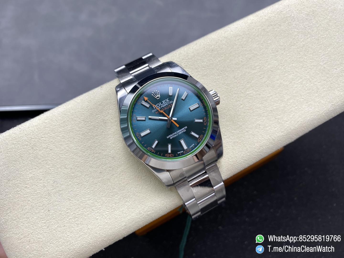 Clean Factory Watches Authorized Store C Factory Milgauss 116400 40mm Blue Dial with Lightning Second Hand Green Sapphire Crystal Super Clone 3131 Carlibre 01 Clean Factory Watches Authorized Store C Factory Milgauss 116400 40mm Blue Dial with Lightning Second Hand Green Sapphire Crystal Super Clone 3131 Carlibre 01