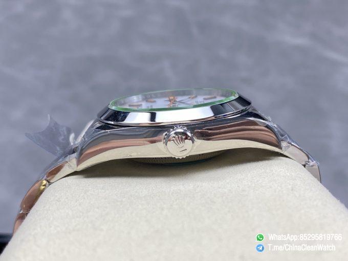 Clean Factory Watches Authorized Store C Factory Rolex Milgauss 40mm White Dial Orange Index and Lightning Second Hand Super Clone 3131 Carlibre 06