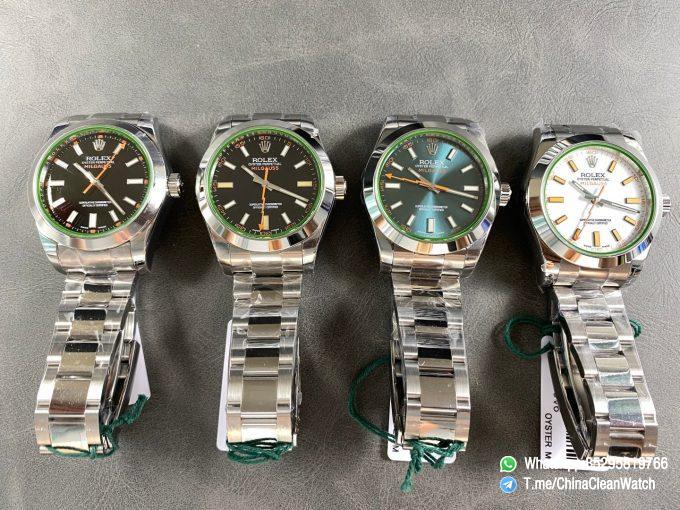 Clean Factory Watches Authorized Store C Factory Rolex Milgauss 40mm White Dial Orange Index and Lightning Second Hand Super Clone 3131 Carlibre 14