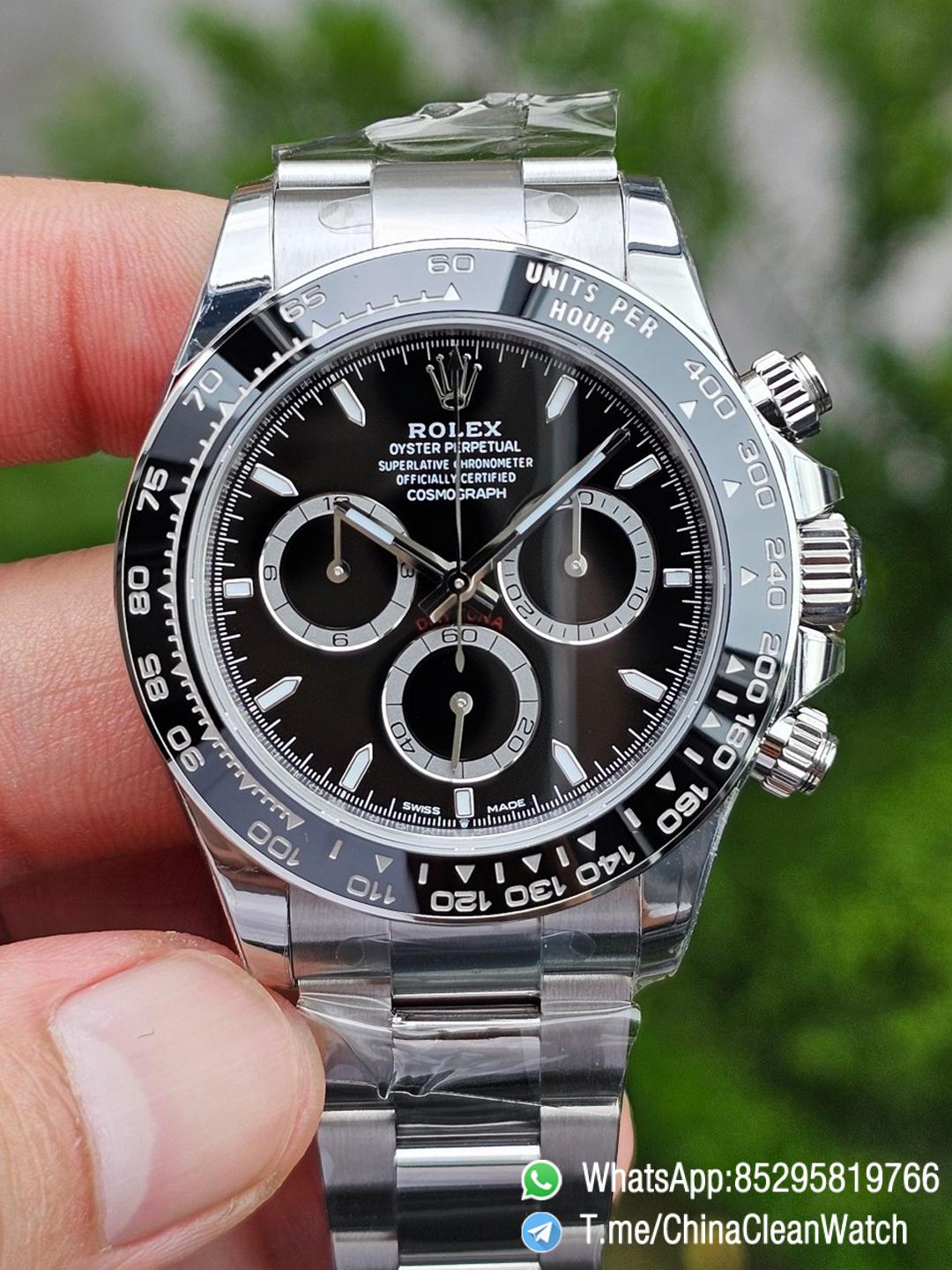 Clean Factory Watches VSF Daytona 126500LN Gain Weight 185g Black Dial Luminos Indexes Black Ceramic Bezel DD4131 Caliber 904L Oyster Bracelet 0000 Clean Factory Watches VSF Daytona 126500LN Gain Weight 185g Black Dial Luminos Indexes Black Ceramic Bezel DD4131 Caliber 904L Oyster Bracelet 0000