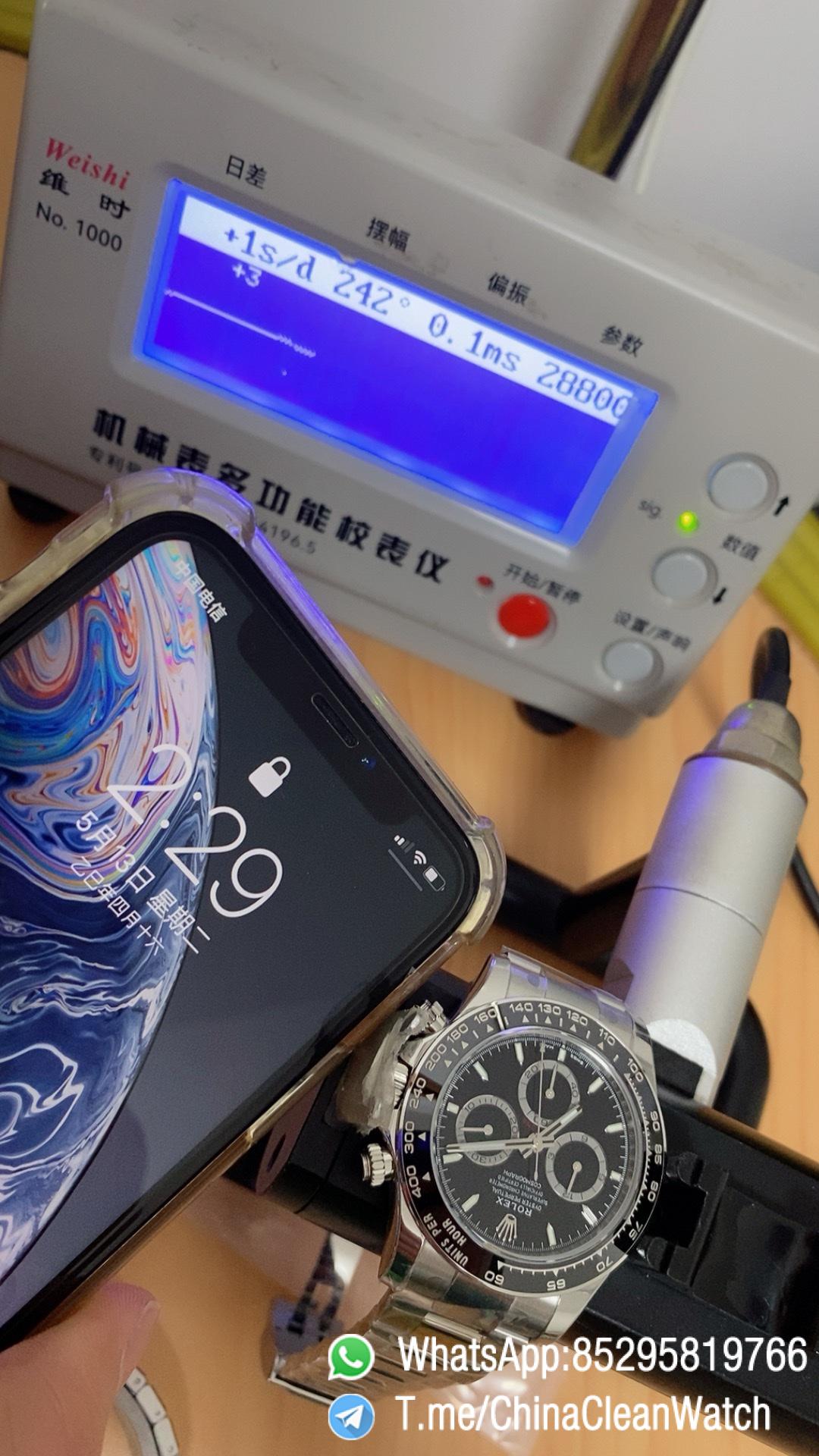 Clean Factory Watches VSF Daytona 126500LN Gain Weight 185g Black Dial Luminos Indexes Black Ceramic Bezel DD4131 Caliber 904L Oyster Bracelet 15 Clean Factory Watches VSF Daytona 126500LN Gain Weight 185g Black Dial Luminos Indexes Black Ceramic Bezel DD4131 Caliber 904L Oyster Bracelet 15