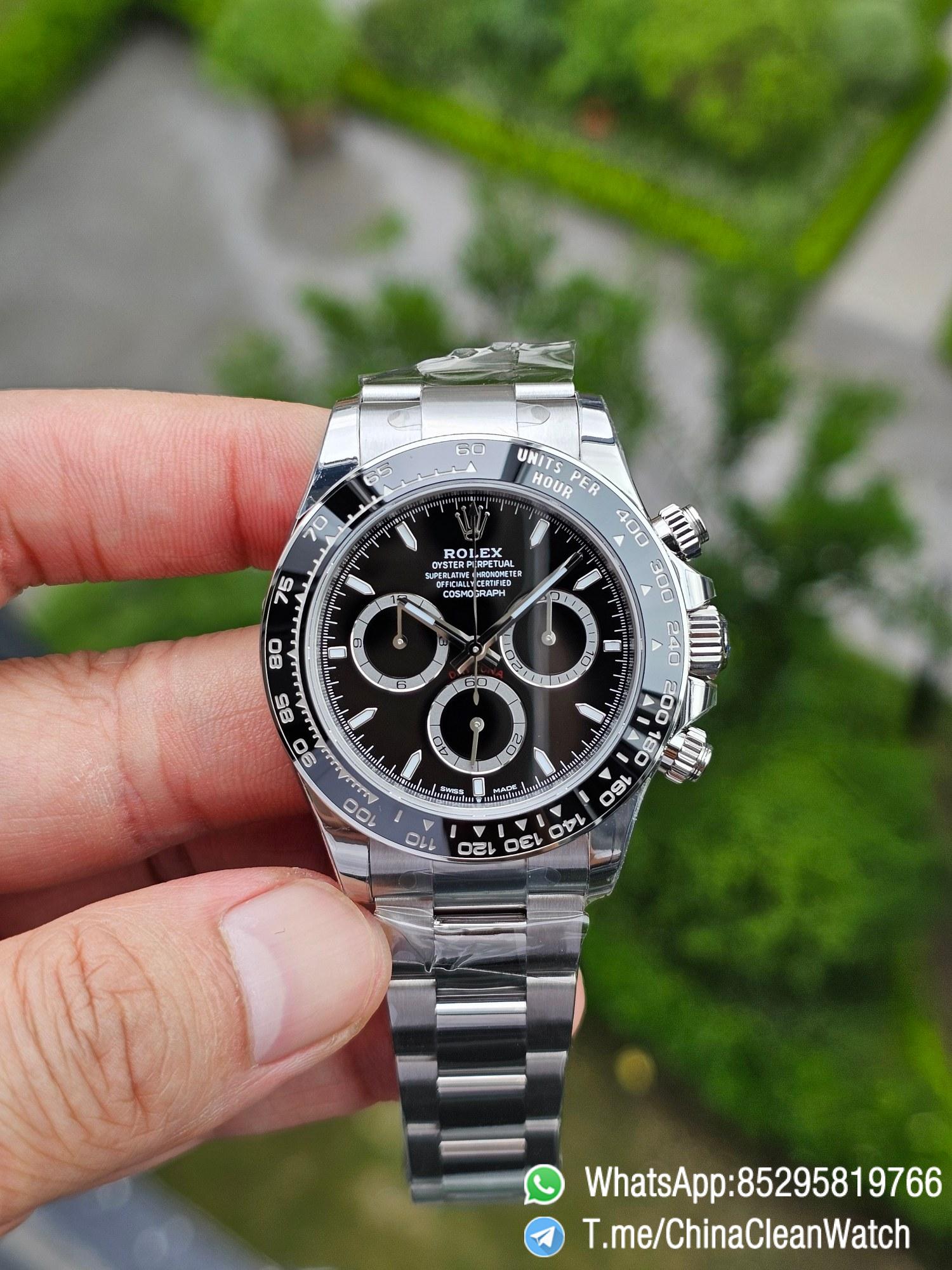 Clean Factory Watches VSF Daytona 126500LN Gain Weight 185g Black Dial Luminos Indexes Black Ceramic Bezel DD4131 Caliber 904L Oyster Bracelet 16 Clean Factory Watches VSF Daytona 126500LN Gain Weight 185g Black Dial Luminos Indexes Black Ceramic Bezel DD4131 Caliber 904L Oyster Bracelet 16