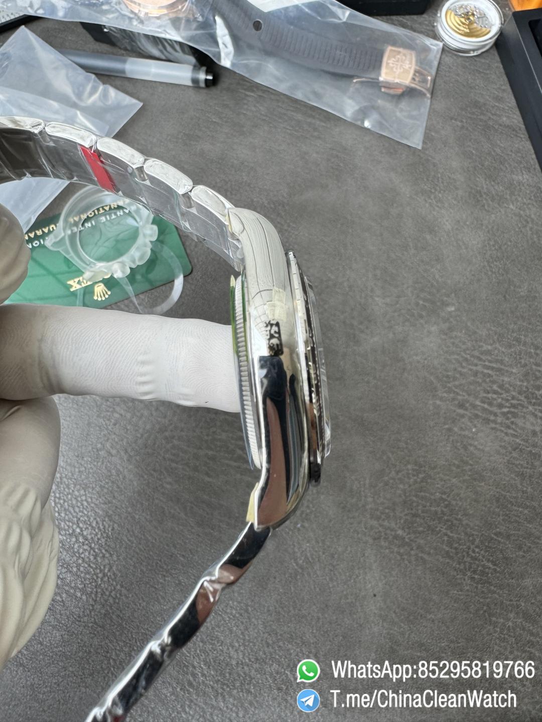 Clean Factory Watches VSF Daytona 126506 Gain Weight 164g Ice Blue Dial Diamonds Indexes Brown Ceramic Bezel DD4131 Caliber 904L Oyster Bracelet 13 Clean Factory Watches VSF Daytona 126506 Gain Weight 164g Ice Blue Dial Diamonds Indexes Brown Ceramic Bezel DD4131 Caliber 904L Oyster Bracelet 13