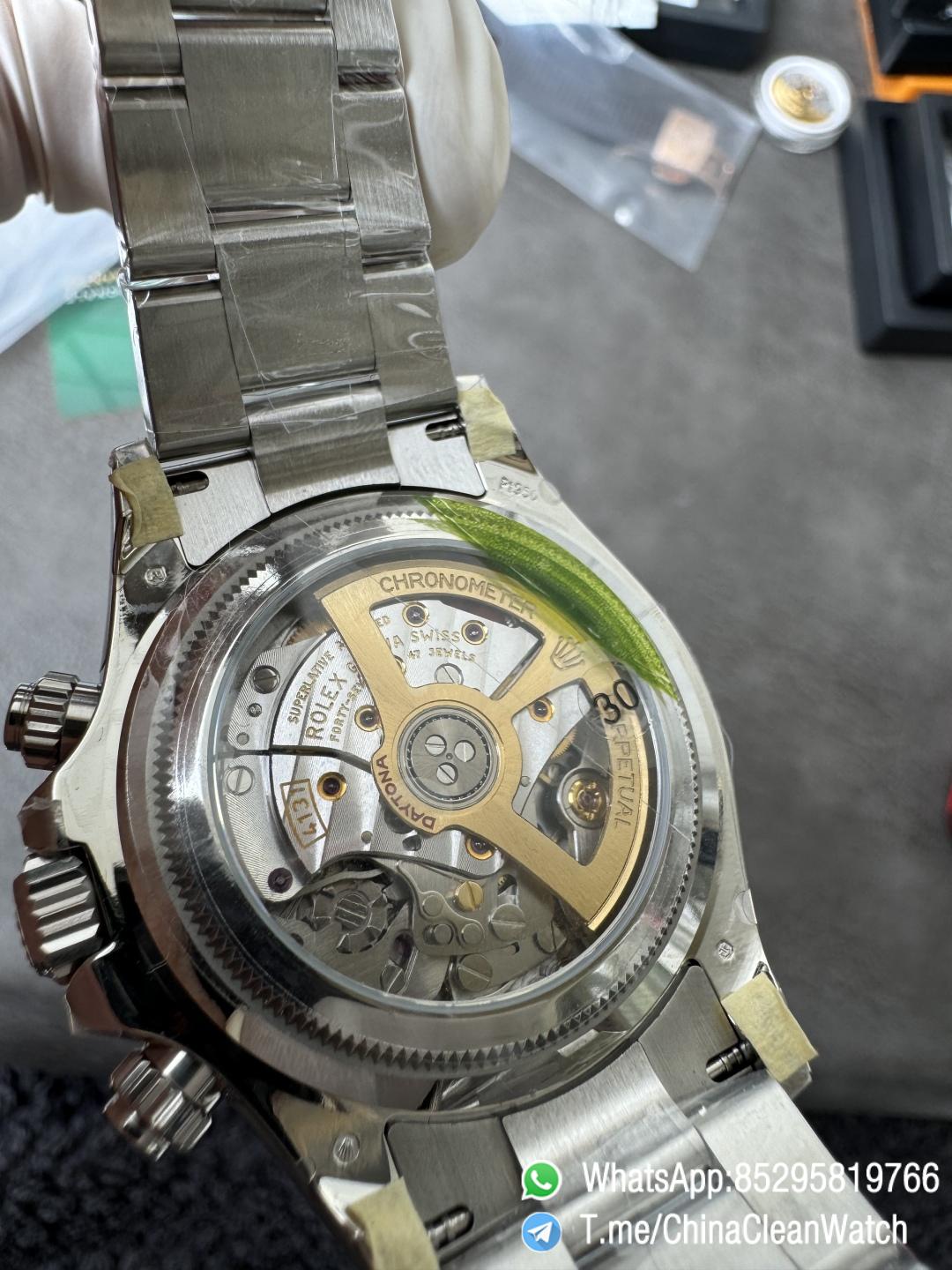 Clean Factory Watches VSF Daytona 126506 Gain Weight 164g Ice Blue Dial Diamonds Indexes Brown Ceramic Bezel DD4131 Caliber 904L Oyster Bracelet 15 Clean Factory Watches VSF Daytona 126506 Gain Weight 164g Ice Blue Dial Diamonds Indexes Brown Ceramic Bezel DD4131 Caliber 904L Oyster Bracelet 15