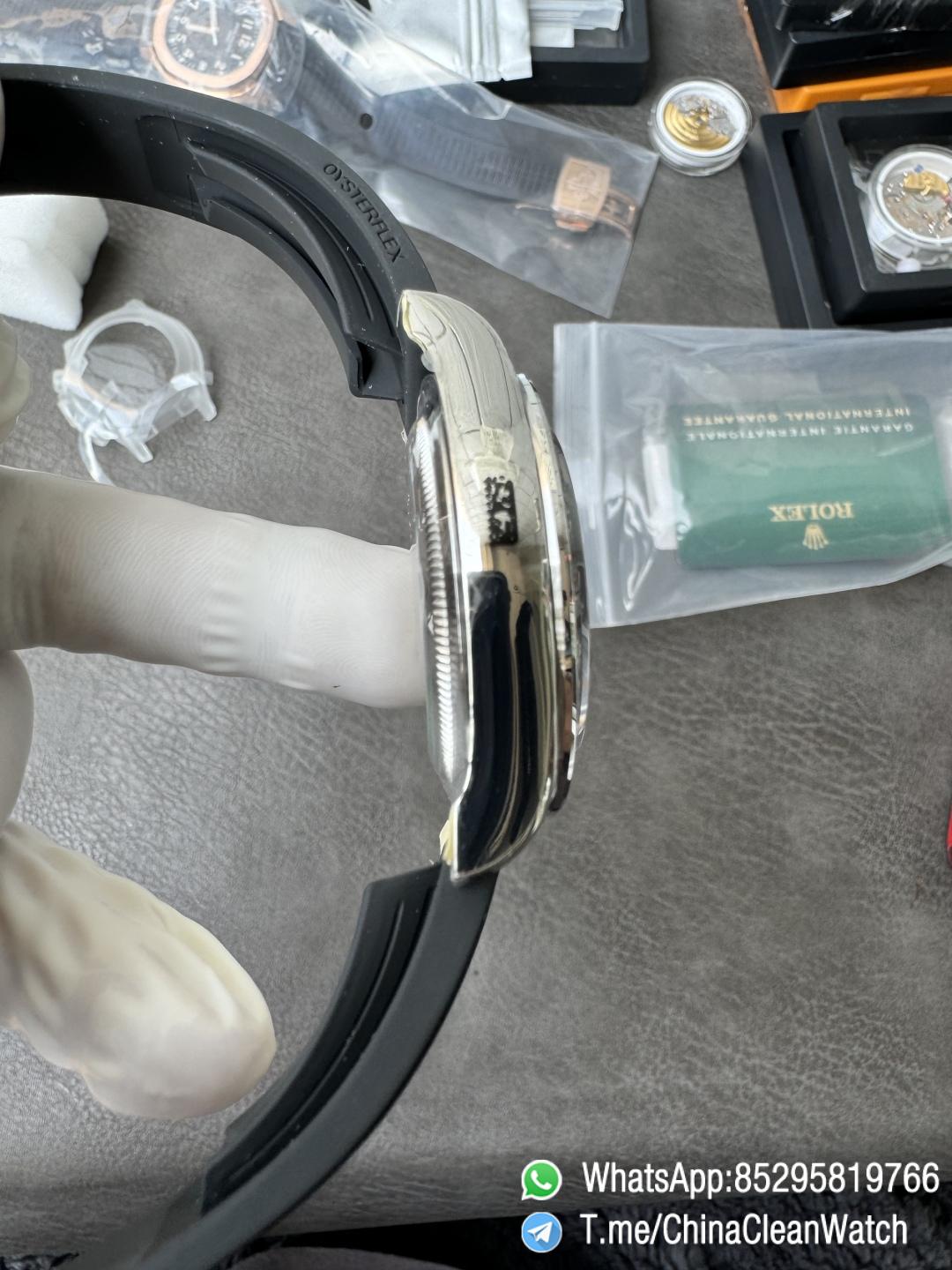 Clean Factory Watches VSF Gain Weight 137g Daytona 126519 Black Dial Silver Center Chrono Dial Diamonds Indexes DD4131 Caliber Oysterflex Strap 08 Clean Factory Watches VSF Gain Weight 137g Daytona 126519 Black Dial Silver Center Chrono Dial Diamonds Indexes DD4131 Caliber Oysterflex Strap 08