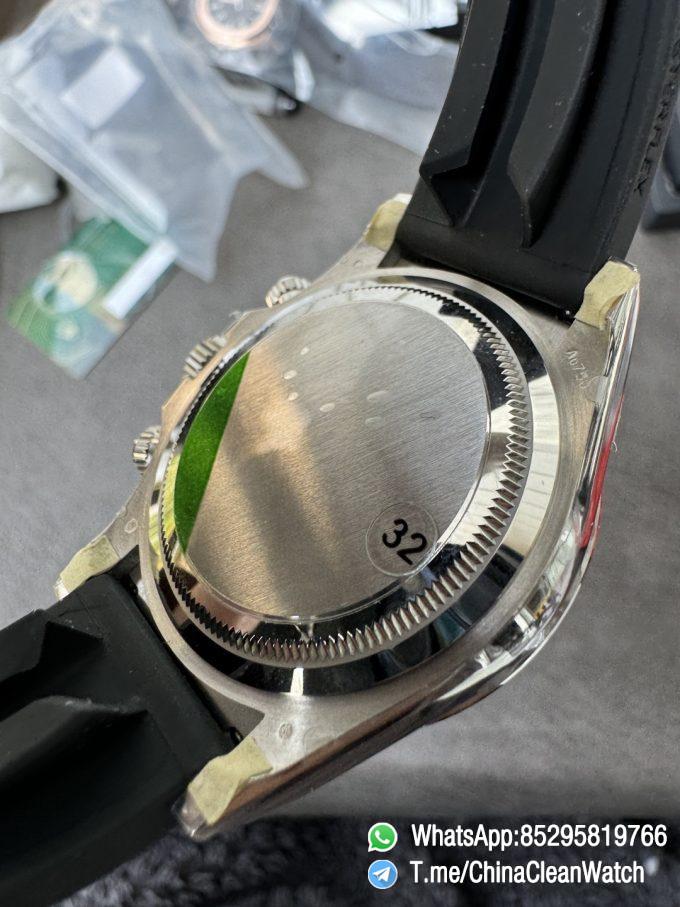 Clean Factory Watches VSF Gain Weight 137g Daytona 126519 Gray Dial Black Center Chrono Dial Luminos Indexes DD4131 Caliber Oysterflex Strap 09