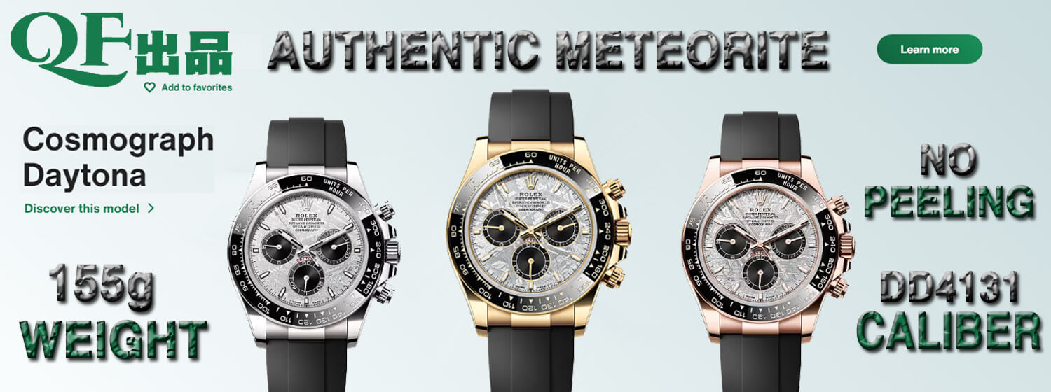 QF 2025 Increase Weight Daytona Meteorite Dial DanDong 4131 Movement 3