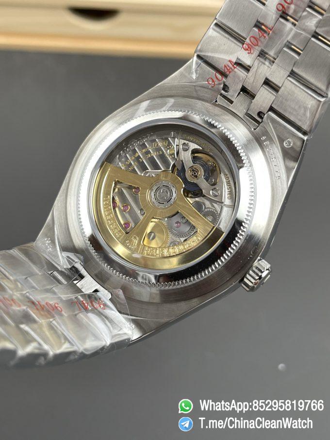 ESF Super Clone Land Dweller 127334 0001 Honeycomb Motif White Dial 40mm SuperClone 7135 Movement Jubilee Bracelet 06