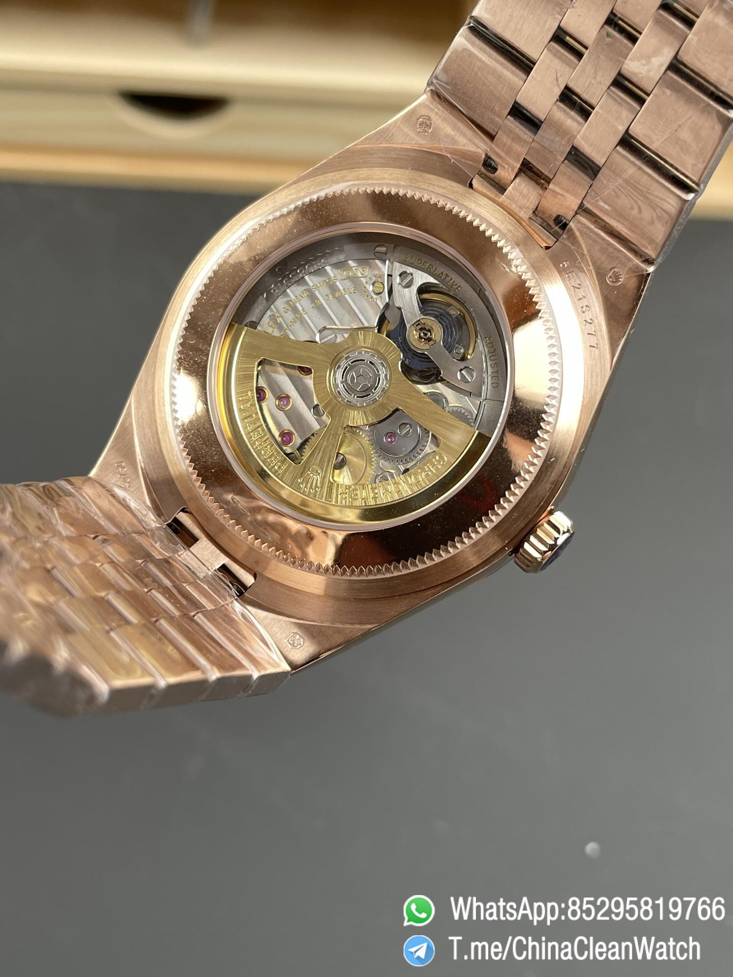 ESF Super Clone Land Dweller 127335 0001 Rose Gold Case Honeycomb Motif White Dial 40mm SuperClone 7135 Movement Jubilee Bracelet 06 ESF Super Clone Land Dweller 127335 0001 Rose Gold Case Honeycomb Motif White Dial 40mm SuperClone 7135 Movement Jubilee Bracelet 06